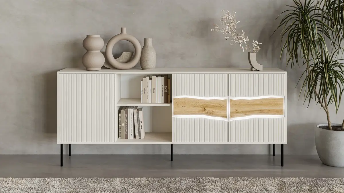 Atvilktņu skapis Cama Meble INSERTO 3D1W 190x40x80 Photo 5