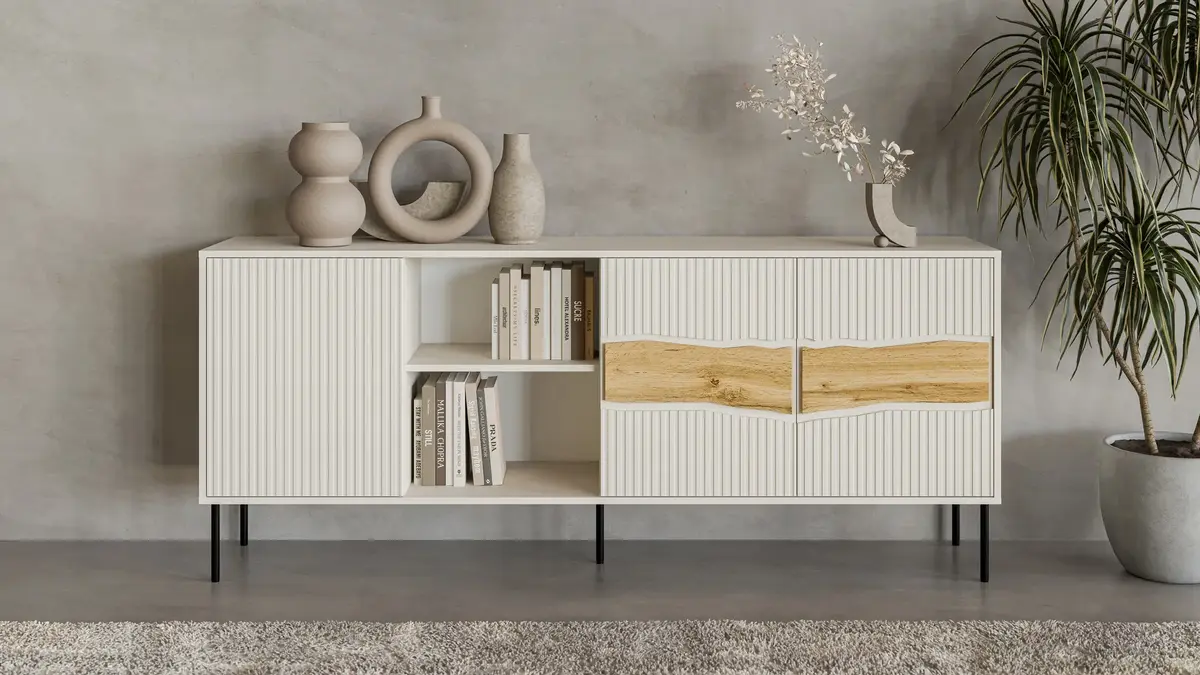 Atvilktņu skapis Cama Meble INSERTO 3D1W 190x40x80 Photo 6