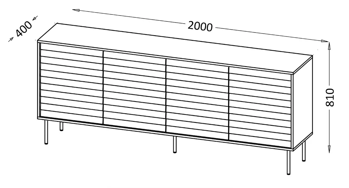 Atvilktņu skapis cama meble Cama 4D CORTINA Photo 4