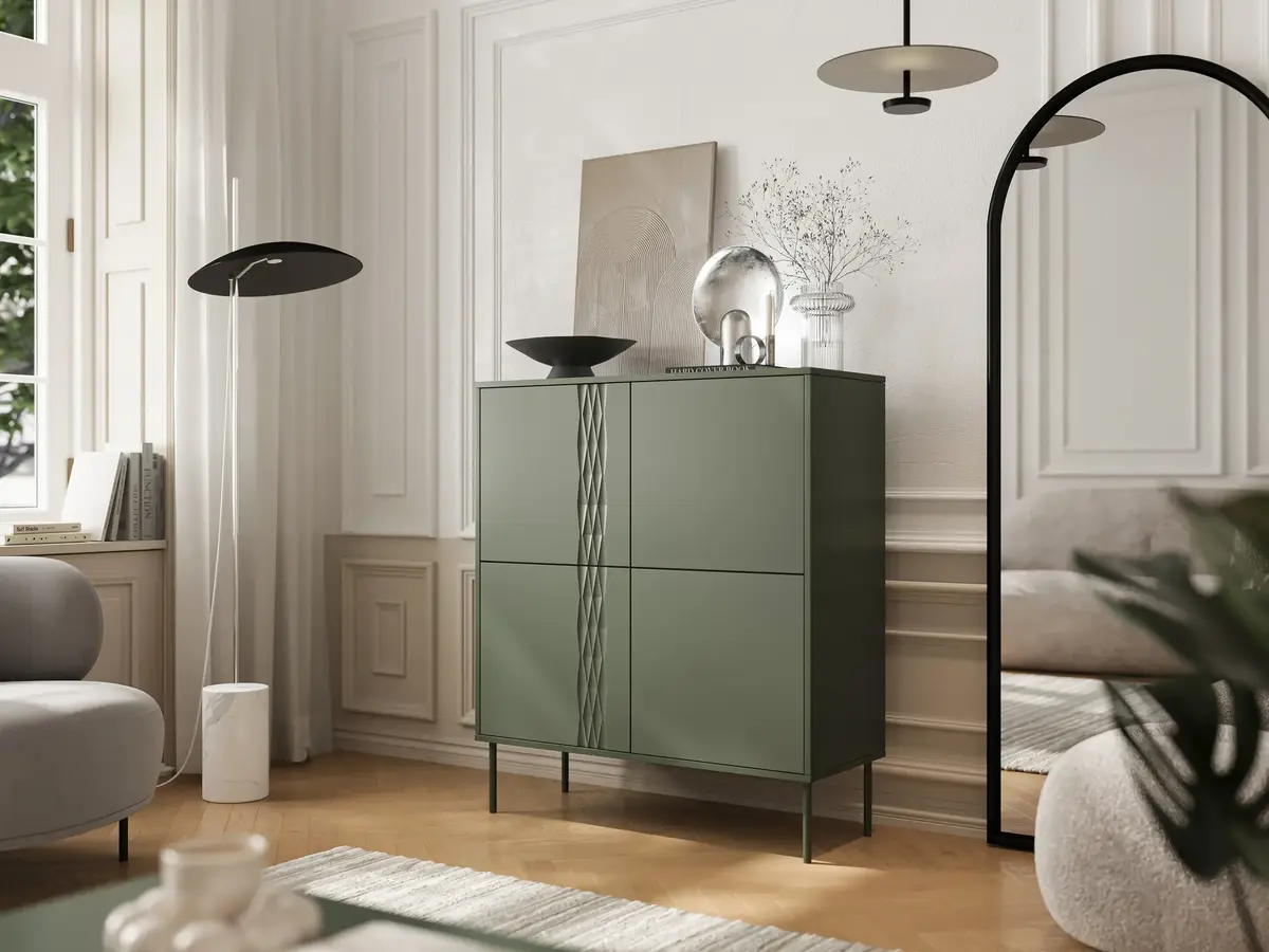 Atvilktņu skapis cama meble TRESSE 100×40×110 Photo 3