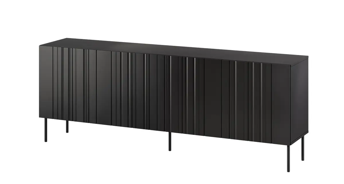 Cama Meble Kumode ISLA Matēta melna