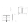 cama meble JUTA 2D kumode 100x39.5x90 cm Photo 4