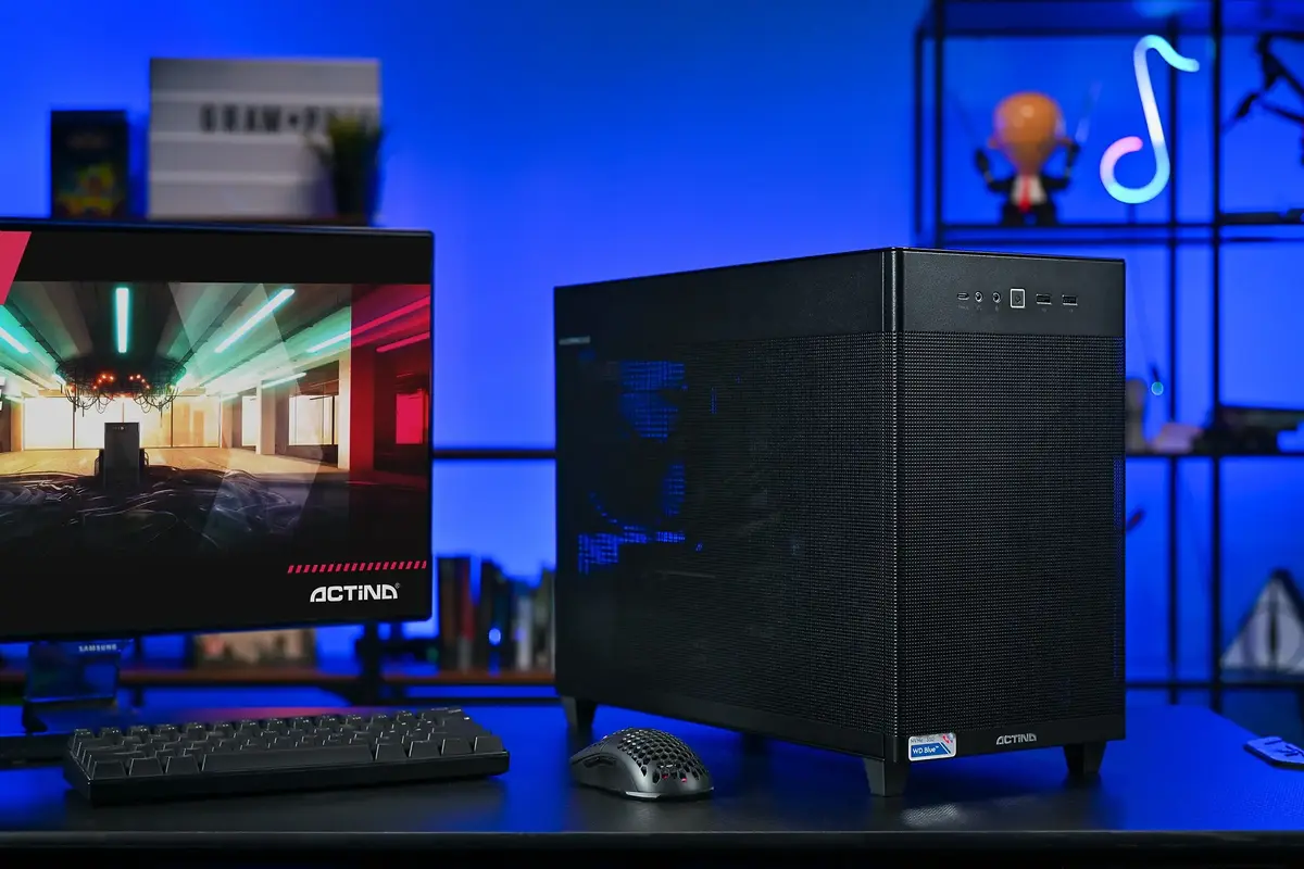 Actina darbvirsma AMD Ryzen 5 7500F Mini Tower Photo 10