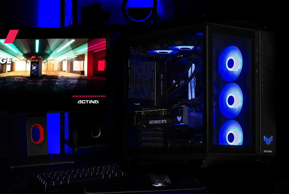 Dators Actina AMD Ryzen 7 9800X3D, 32 GB, 2 TB SSD Photo 8