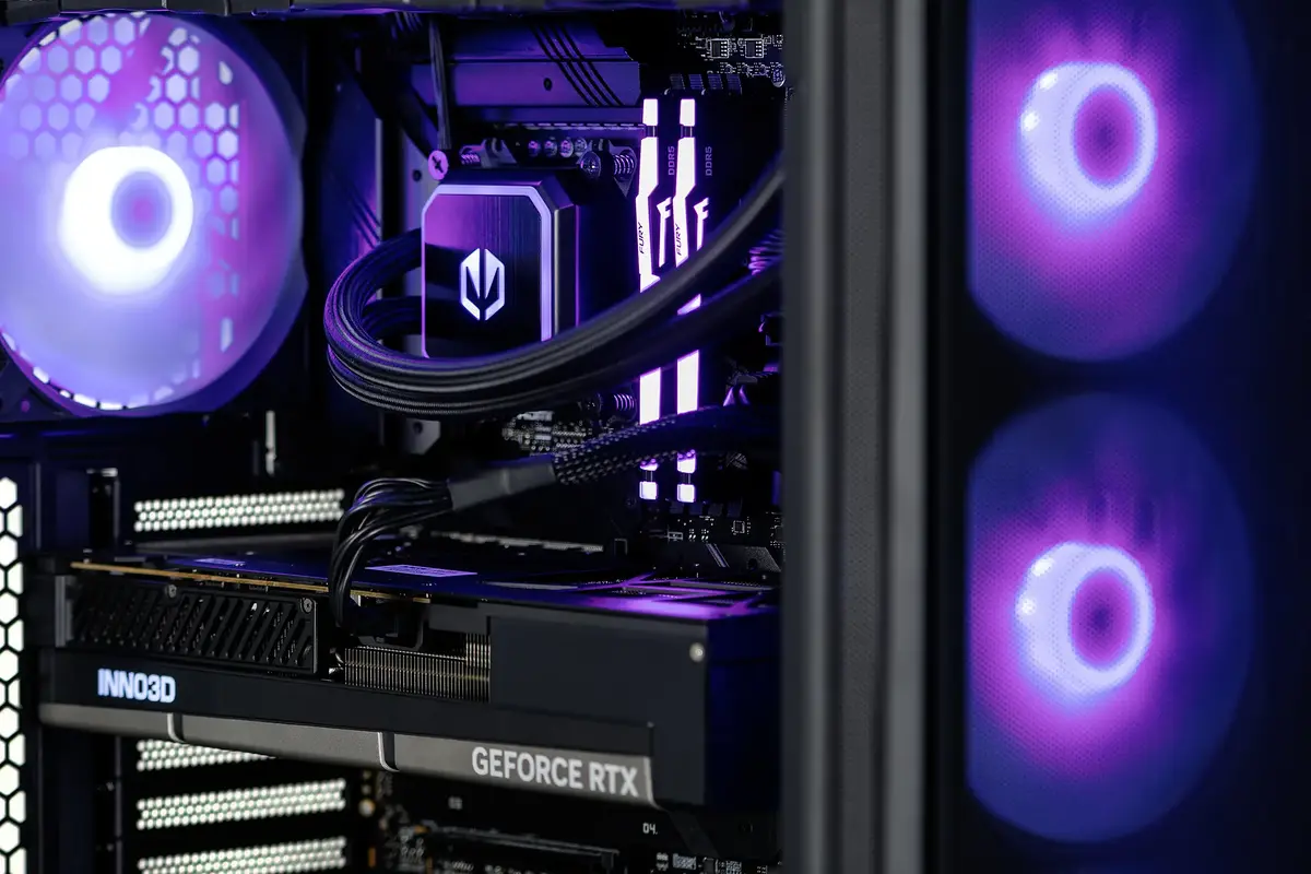Dators Actina AMD Ryzen 7 7800X3D | 32 GB | RTX 5080 Photo 17