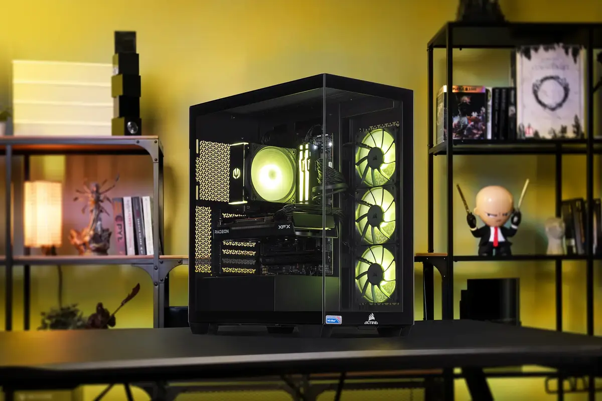 Actina PC AMD Ryzen 7 8700F ar RTX 5070 Ti Photo 16