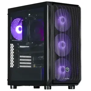 ПК Actina AMD Ryzen 7 7700, 3.8–5.3 ГГц, 32 ГБ DDR5 6000 МГц, 2 ТБ SSD, AMD Radeon RX 9070 XT 16 ГБ, Midi Tower чёрный