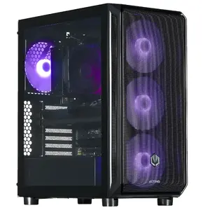 PC Actina AMD Ryzen 7 7700, 3.8–5.3 GHz, 32 GB DDR5 6000 MHz, 2 TB SSD, AMD Radeon RX 9070 16 GB, 750 W, Midi Tower, Black