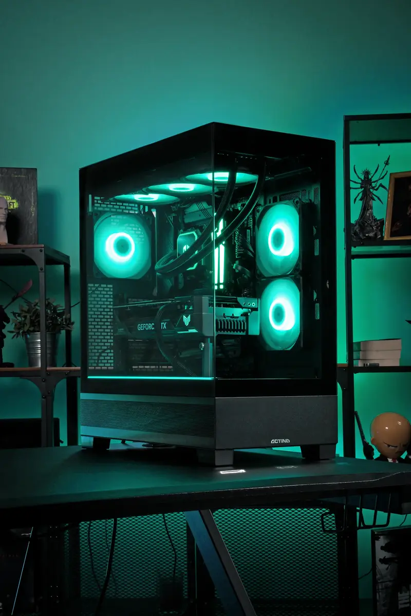 Dators Actina AMD Ryzen 7 9800X3D — 32 GB, RTX 5070 Photo 16