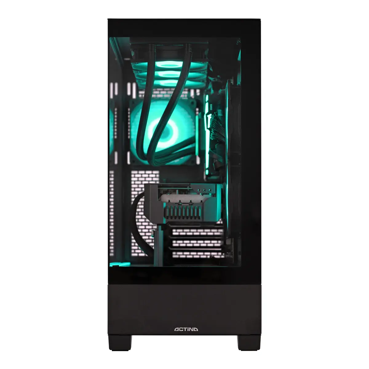 Actina dators AMD Ryzen 7 7800X3D RTX 5070 Black Photo 2
