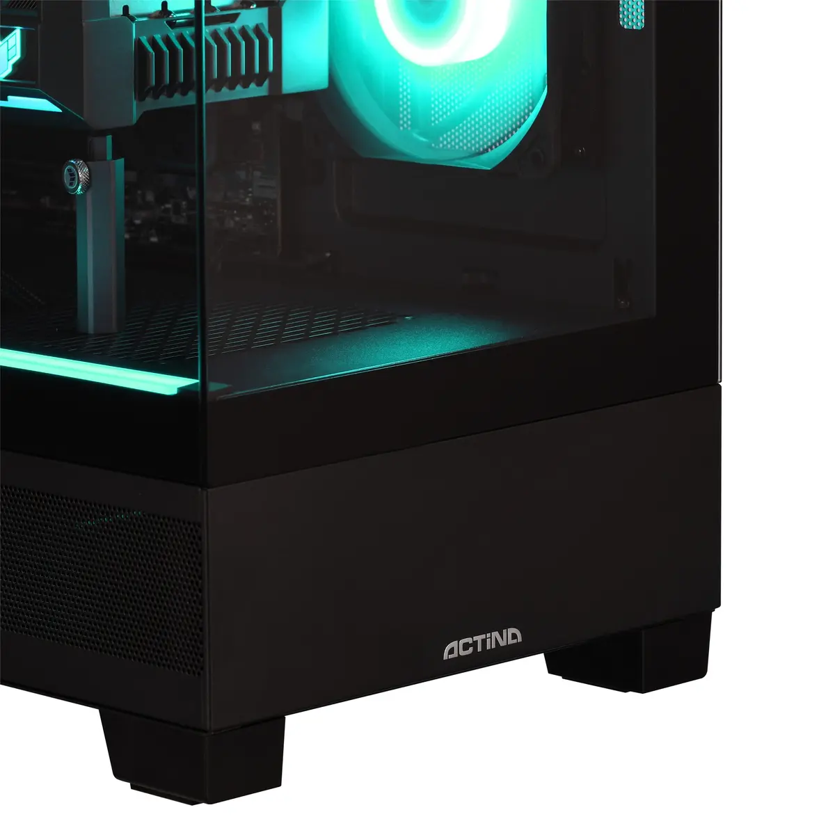 Actina dators AMD Ryzen 7 7800X3D RTX 5070 Black Photo 7