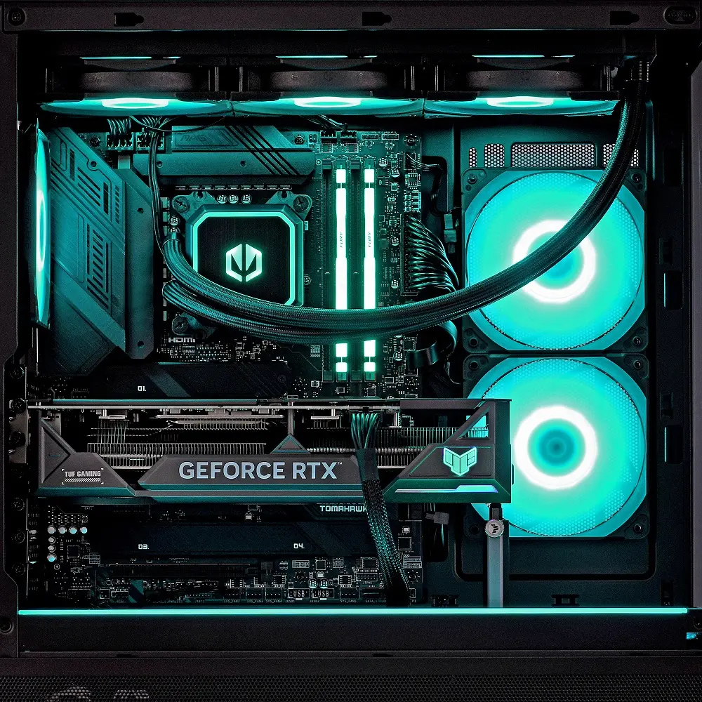 Actina dators AMD Ryzen 7 7800X3D RTX 5070 Black Photo 10