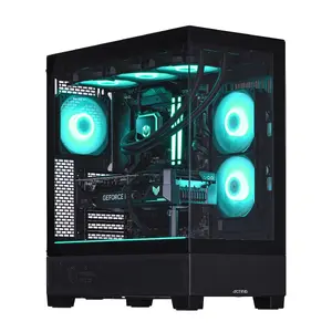 Настольный ПК Actina AMD Ryzen 7 7800X3D, 4.2–5.0 ГГц, 32 ГБ DDR5 6000 МГц, 1 ТБ SSD, NVIDIA GeForce RTX 5070 Ti 16 ГБ, Windows 11 Home, Midi Tower чёрный