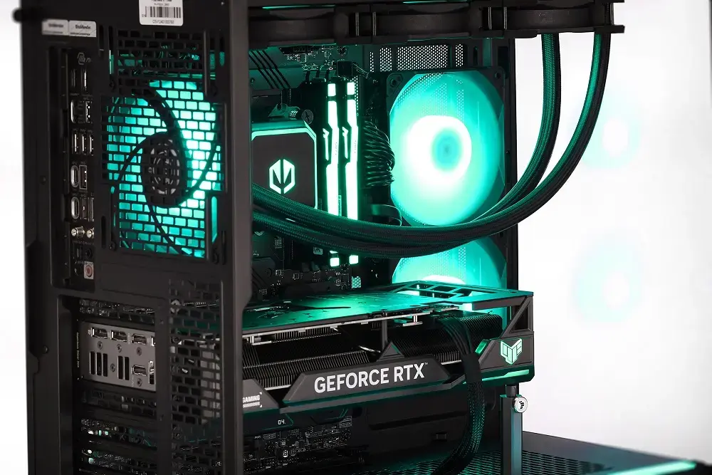 Dators Actina AMD Ryzen 7 7800X3D, 32 GB, RTX 5080 Photo 11