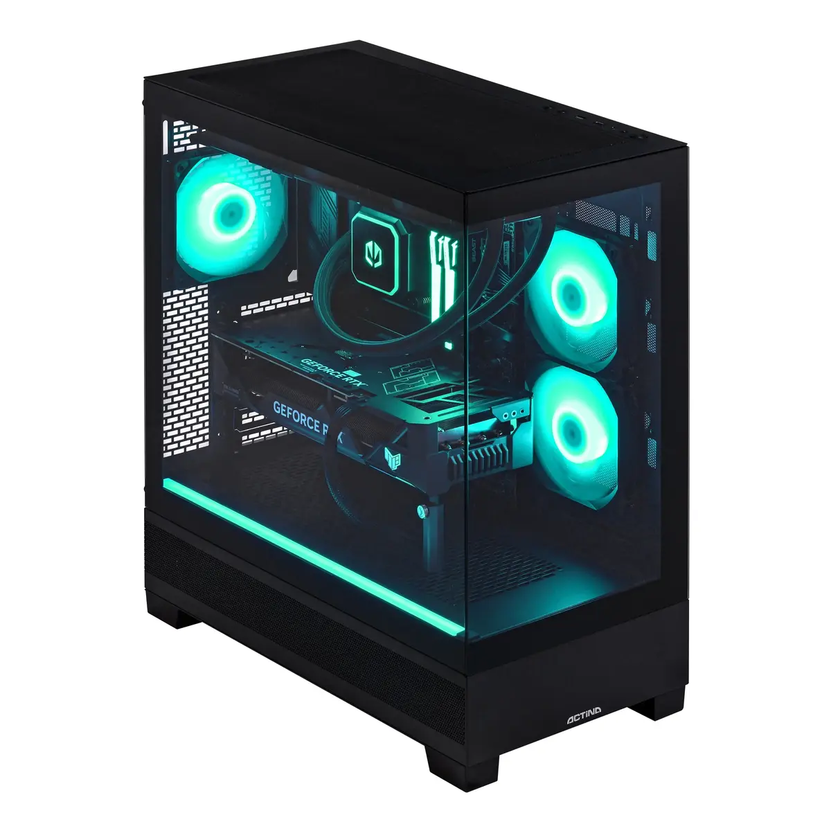 Actina darbvirsmas PC AMD Ryzen 7 9800X3D RTX 5090 Photo 9