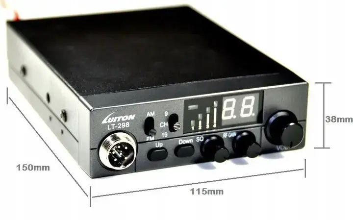 Luiton LT-298 automašīnas CB radio Photo 11