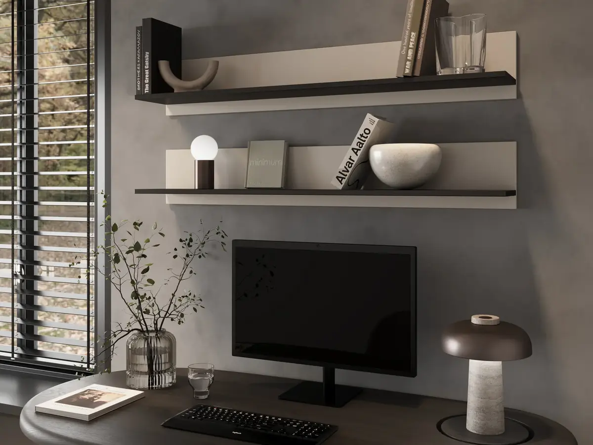 Floating shelf Cama Meble SOHO 125×20×20 cm Photo 2