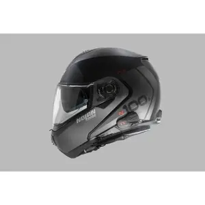 Motocikla interkoms Nolan N-Com B902L R — Bluetooth 4.1, darbības rādiuss 700 m, sarunu laiks 15 h, VOX, USB uzlāde, litija akumulators, 1 gb., melns