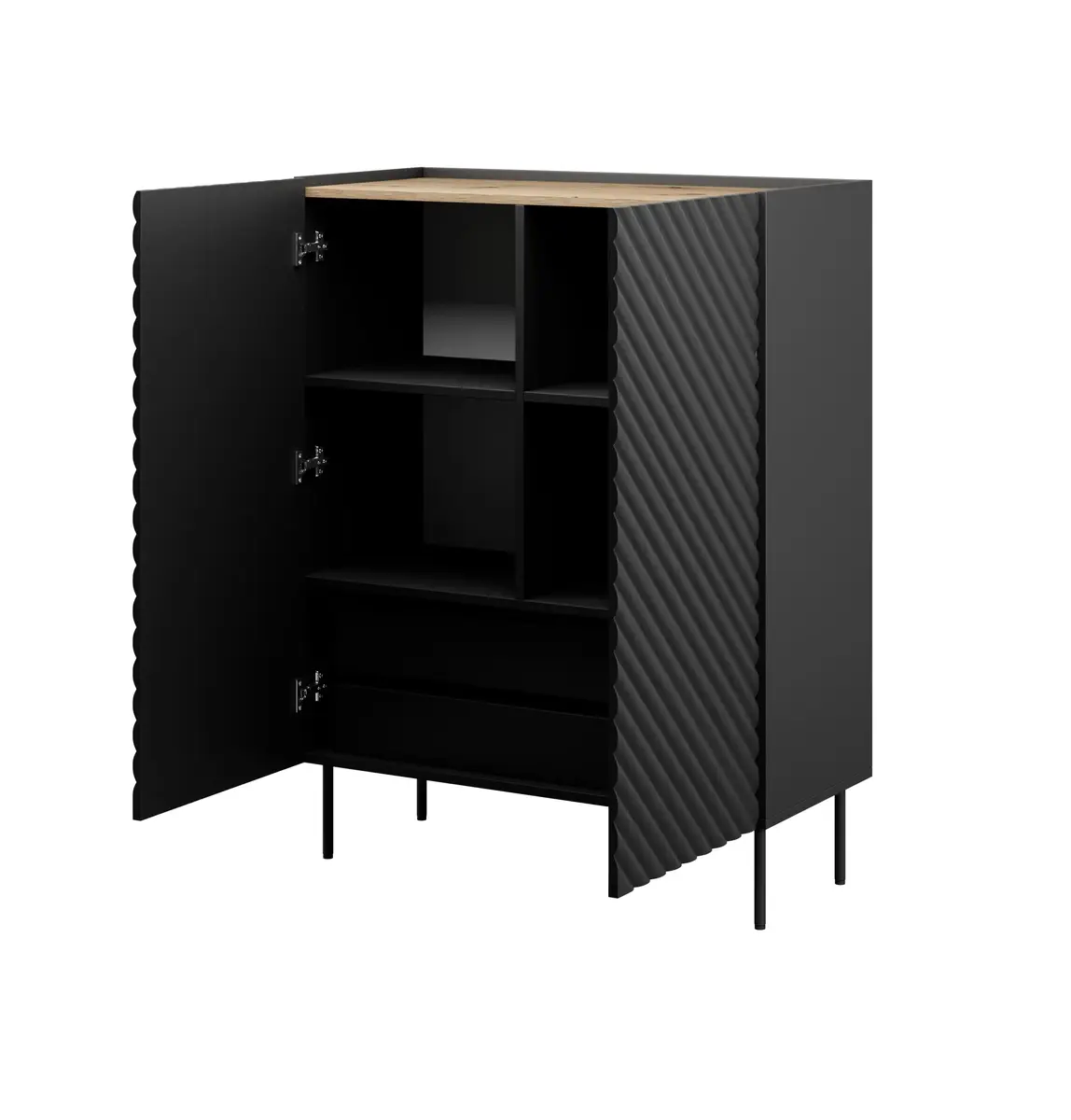 Plaukts cama meble ONDA 2D2SZ grāmatu skapis Photo 2