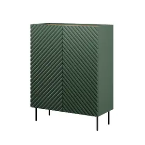 Стеллаж cama meble ONDA ONDA 98×45×127 см зелёный, напольный пристенный шкаф