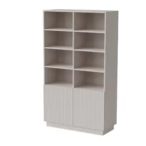 Шкаф-стеллаж Cama Meble LIVERTI 100×420×1705 мм кашемир