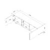 ТВ-тумба cama meble ALMA 180x41.5xH55 Photo 4