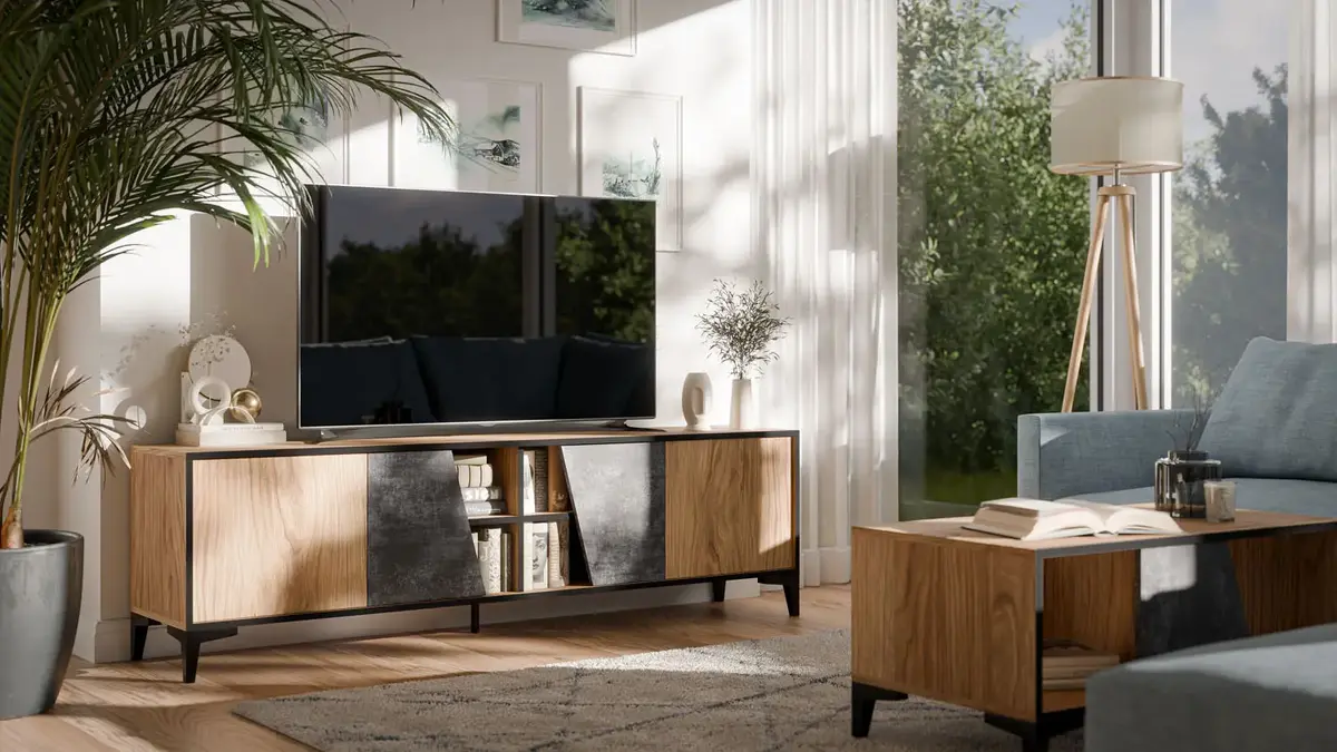TV skapis cama meble OVO 180×38×H53 Photo 3