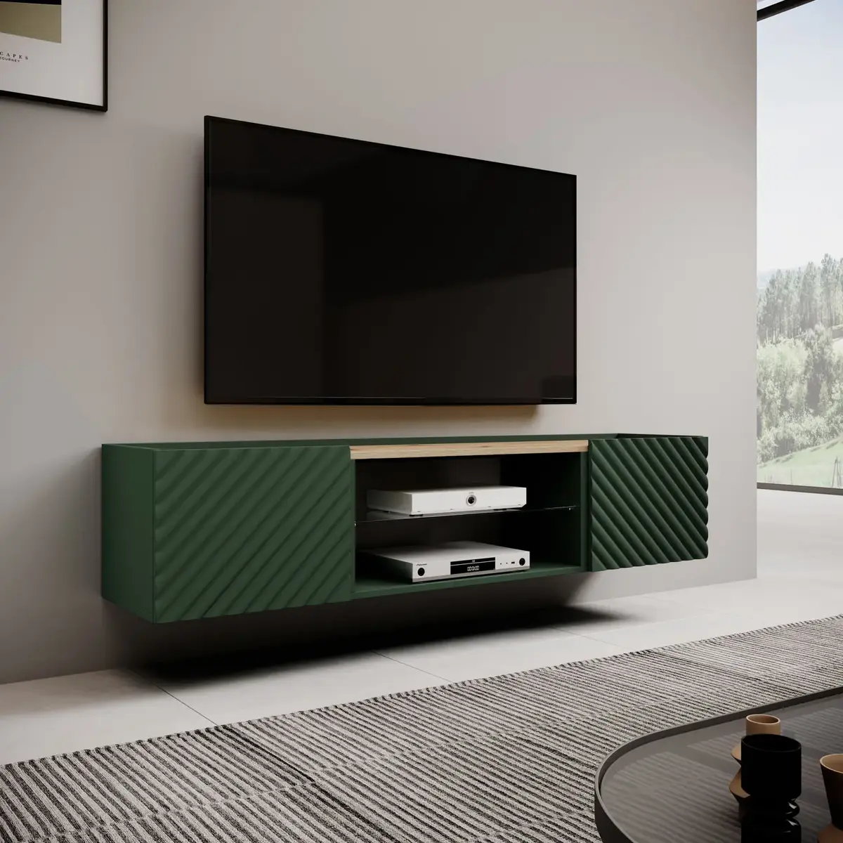 ТВ-тумба cama meble ONDA 1805x400x580 мм Photo 4