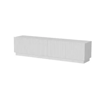 ТВ-тумба cama meble LIVERTI 2000x420x480 мм, белая, столешница ДСП