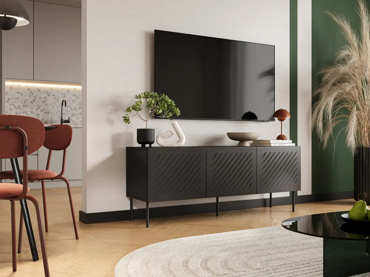 TV skapis Cama Meble SIENA 150,5x40x60 cm Photo 3