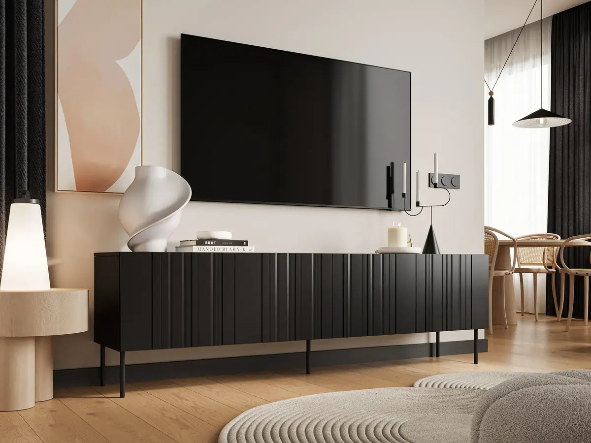 TV skapītis Cama Meble ISLA 200x40x60 cm Photo 3