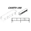 TV skapītis Cama Meble VERA 190x40x50 Photo 4