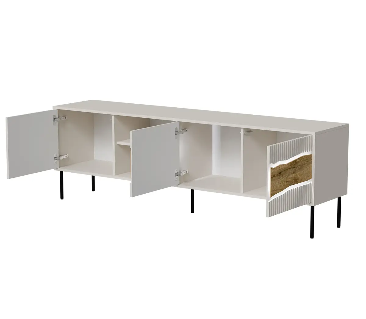 TV skapītis cama meble INSERTO 3D1W 190x40x62 cm Photo 3