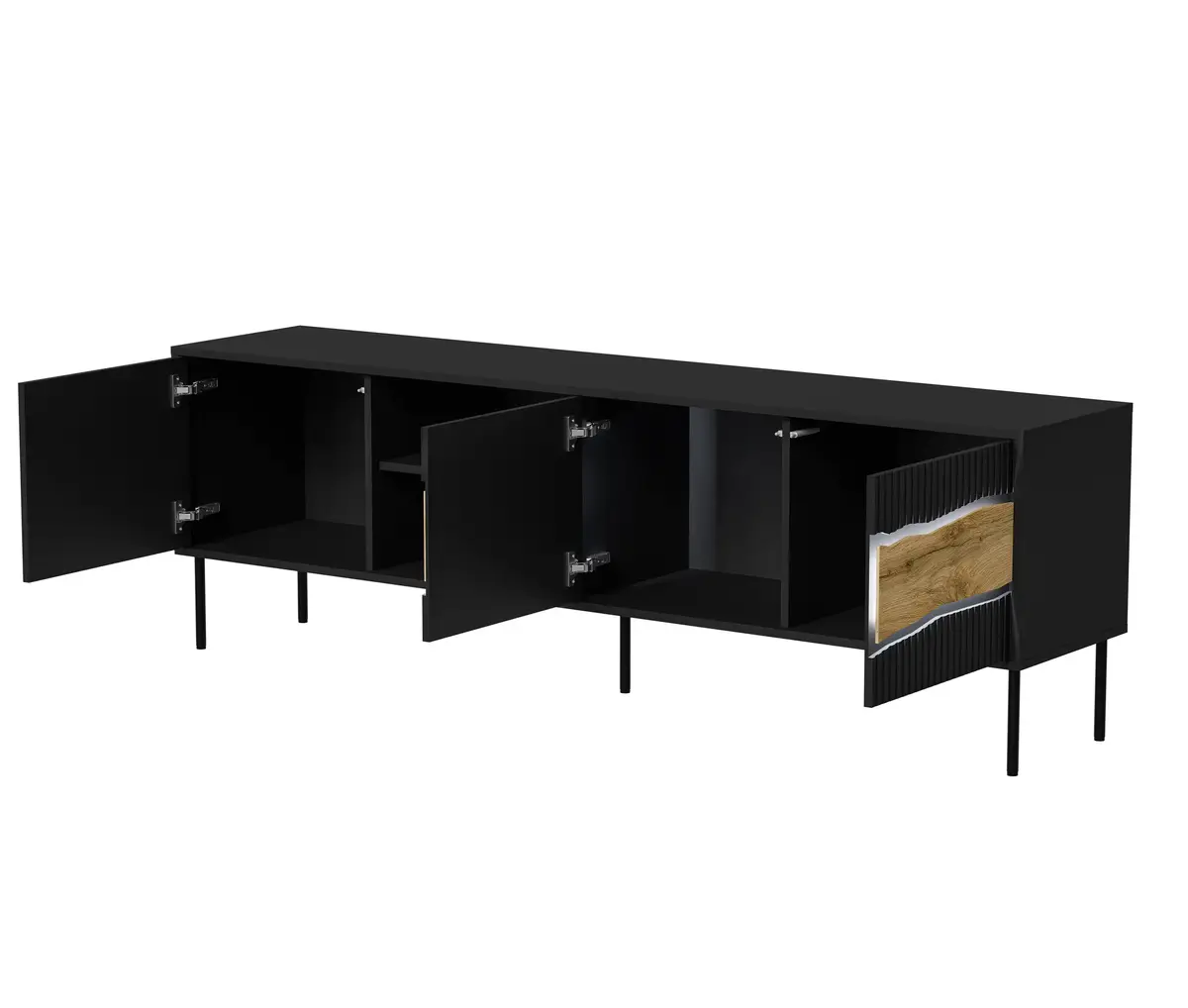 TV skapītis cama meble INSERTO 3D1W 190x40x62 cm Photo 3