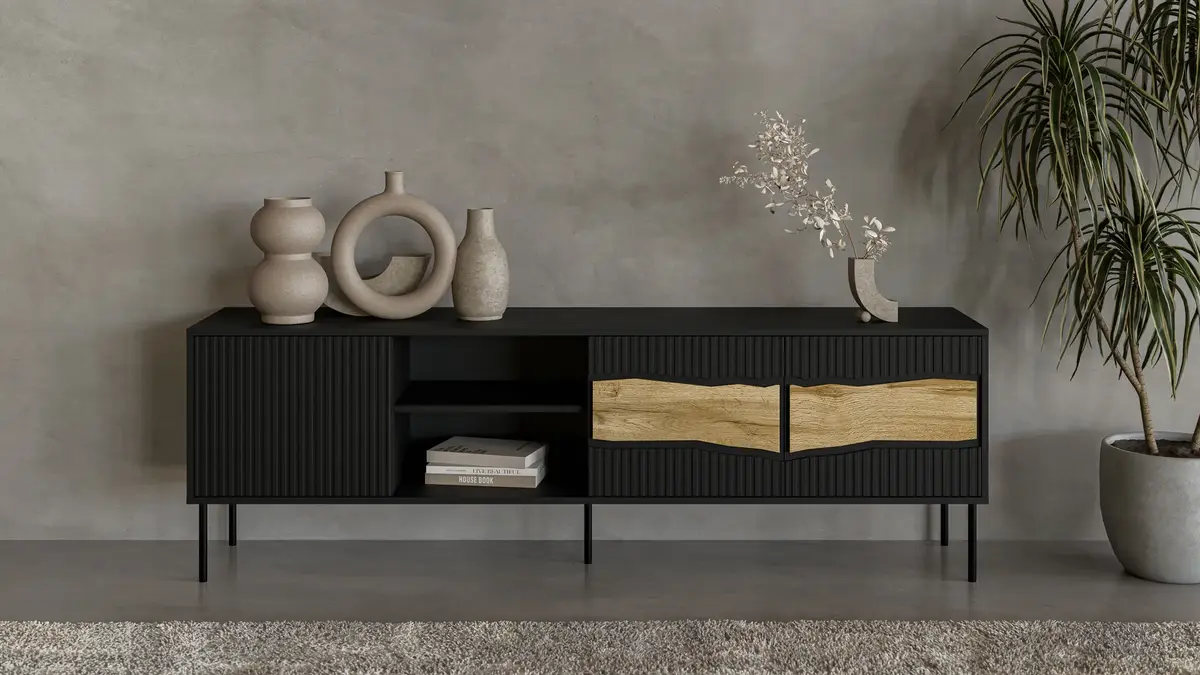 TV skapītis cama meble INSERTO 3D1W 190x40x62 cm Photo 6