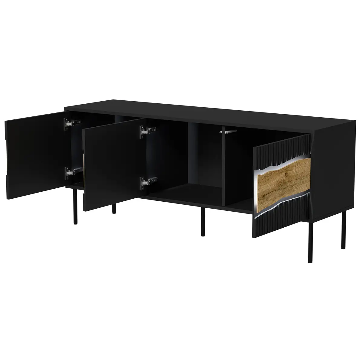 TV kumode cama meble INSERTO 3D 143,5x40x61,5 Photo 3