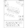 ТВ-тумба cama meble Cama 4D MOUNTAIN 2040×400×550 Photo 4