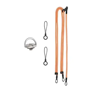 Multifunctional neck strap for Pocket 3, Sunnylife GS022 — orange, adjustable hands-free support