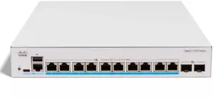 Switch L3 CISCO SMALL BUSINESS Catalyst 1300X-10NU-2X – 2 x 10Gb SFP28, 10 x 1/2.5/5GBase-T PoE++ (385W), rackmount