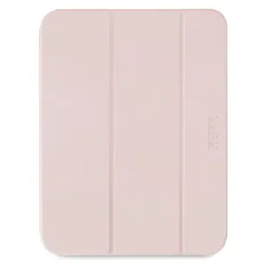Port Designs Noumea II Slimclear Eco Flip Case for Apple iPad 10.9-inch Black Pink Transparent Polyethylene Terephthalate