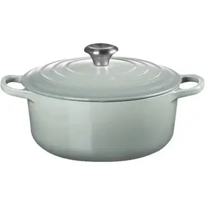 Кастрюля-голландская печь Le Creuset 311806, чугунная, серый, Ø200 мм, 1.29 кг