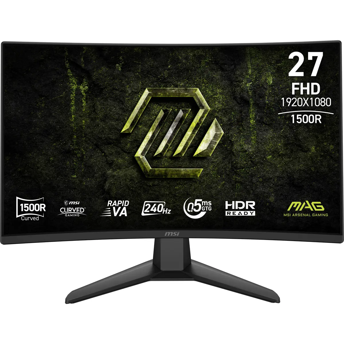 Ieliekts spēļu monitors MSI MAG 274CF