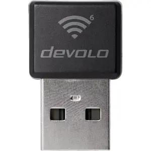 Wireless USB Adapter Devolo WiFi 6 Stick nano 7270 (black)