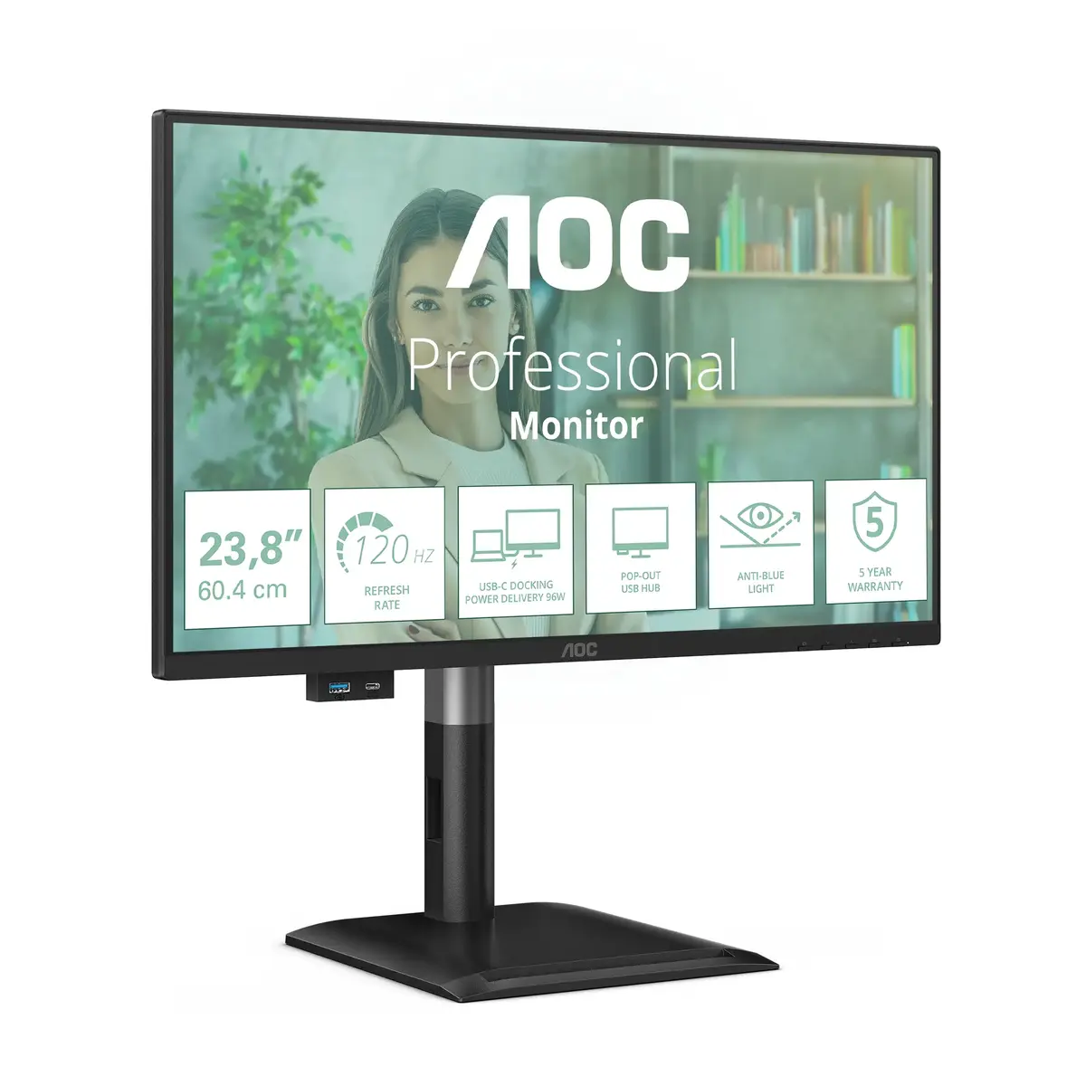 AOC 24P4CV 23,8" Full HD IPS monitors Photo 2