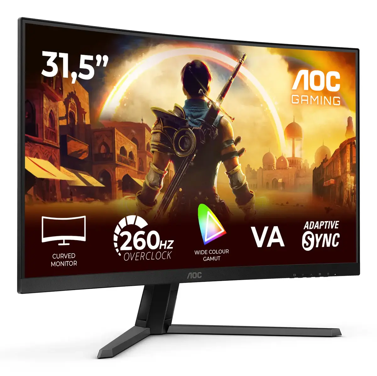 AOC G4 C32G42ZE 31.5" Изогнутый Full HD монитор Photo 2