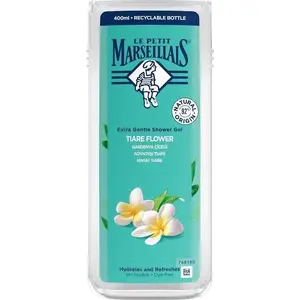 Dušas krēms Le Petit Marseillais Extra Gentle Tiare zieda 400 ml