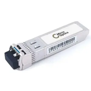 SFP+ Fiber Optic Transceiver Lanview MO-JL783A 10 Gbps, silver, SFP+ form factor, compatible with HPE