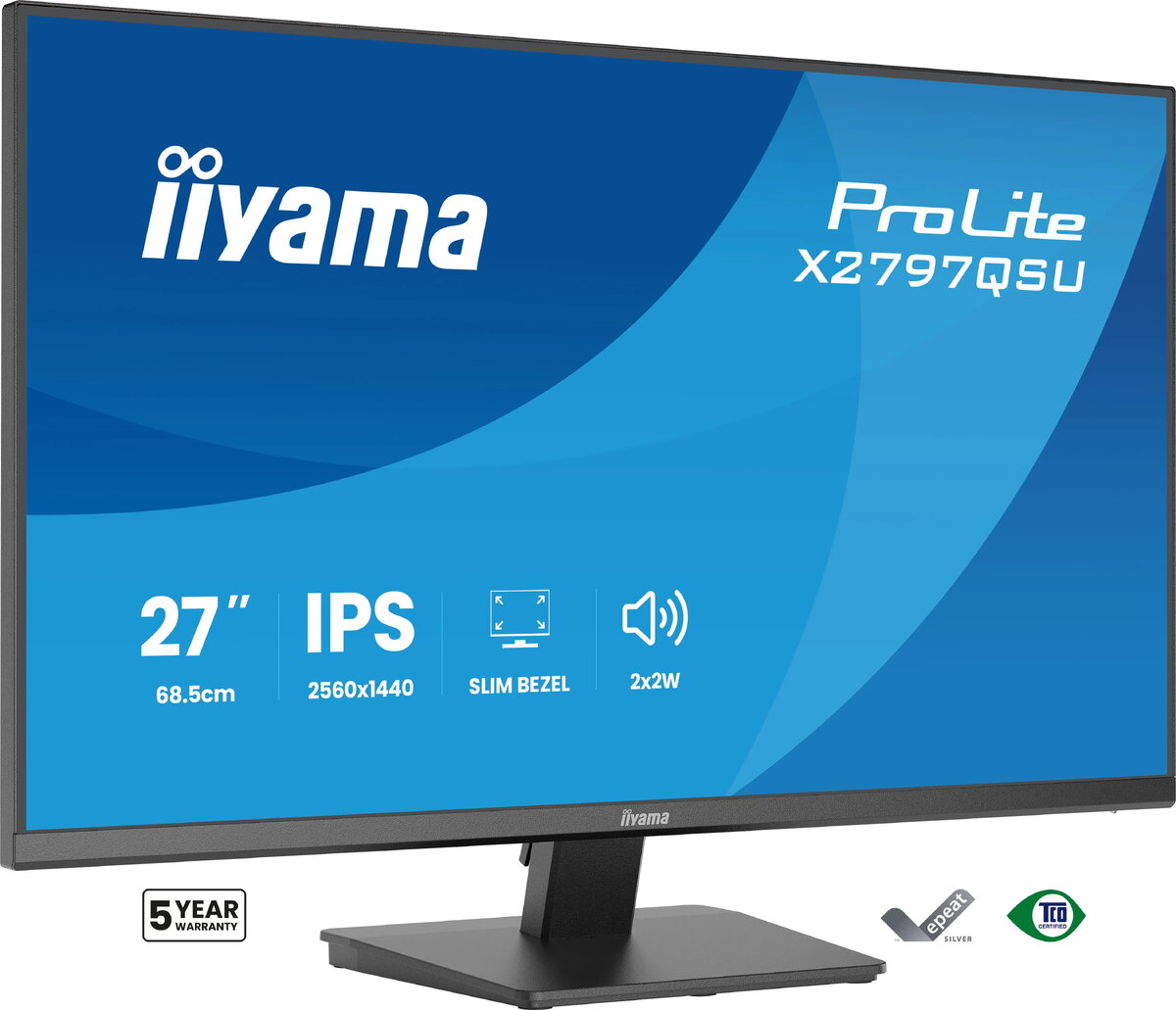 Datora monitors iiyama ProLite X2797QSU-B1 27