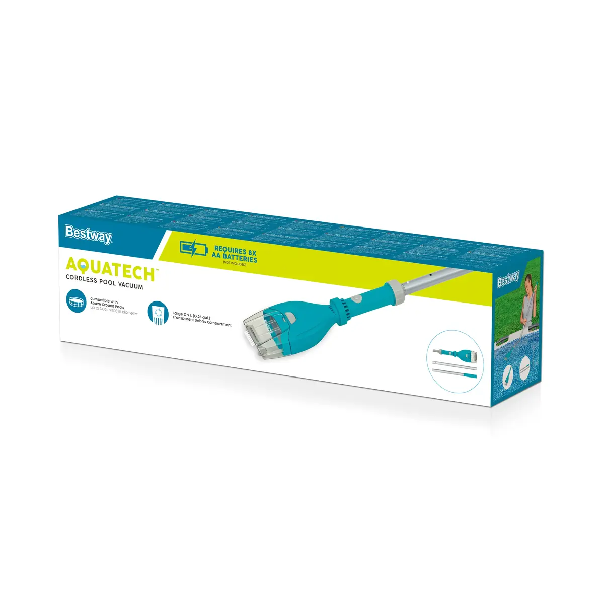 Bestway AquaTech Cordless Pool Vacuum — manual battery Photo 10