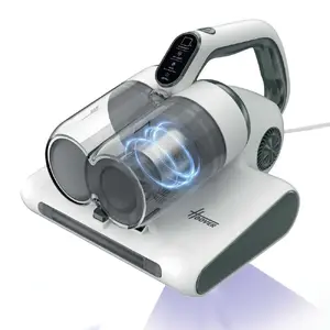 Ручной пылесос HOOVER HMC510UV 011 — сухая уборка, циклон/фильтрация, без мешка 0,6 л, шнур 5 м, зелёно‑белый